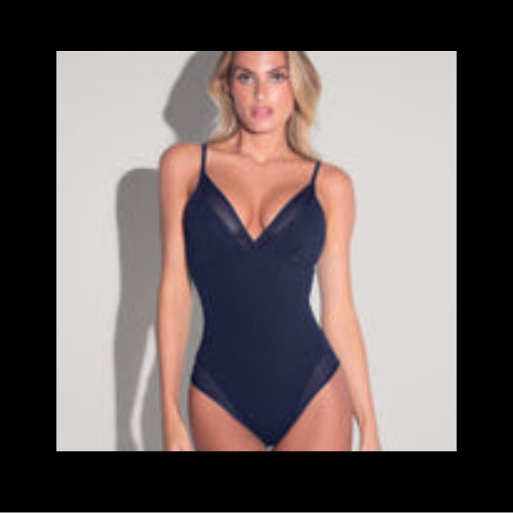 Navy Blue One Piece - NWT